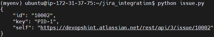 Python Script to Create Jira ticket 29