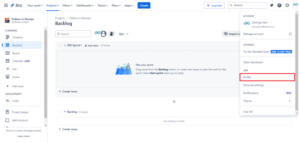 Python Script to Create Jira ticket 8