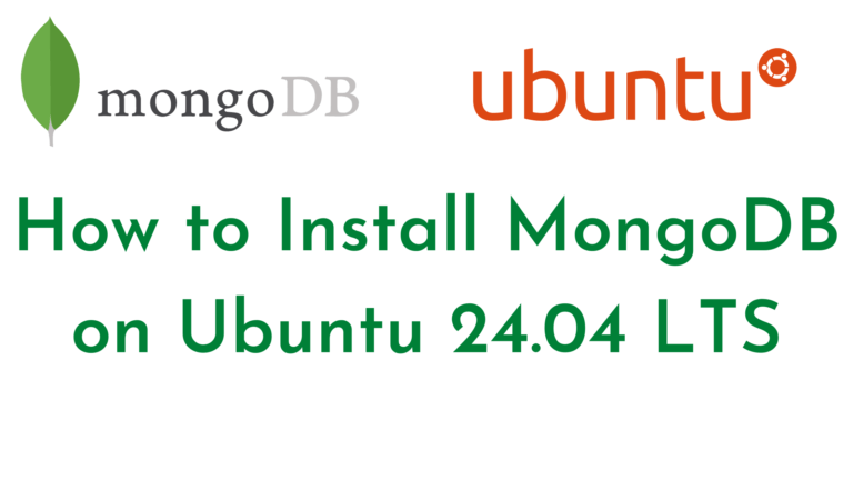 Install MongoDB Server on Ubuntu 24.04 LTS