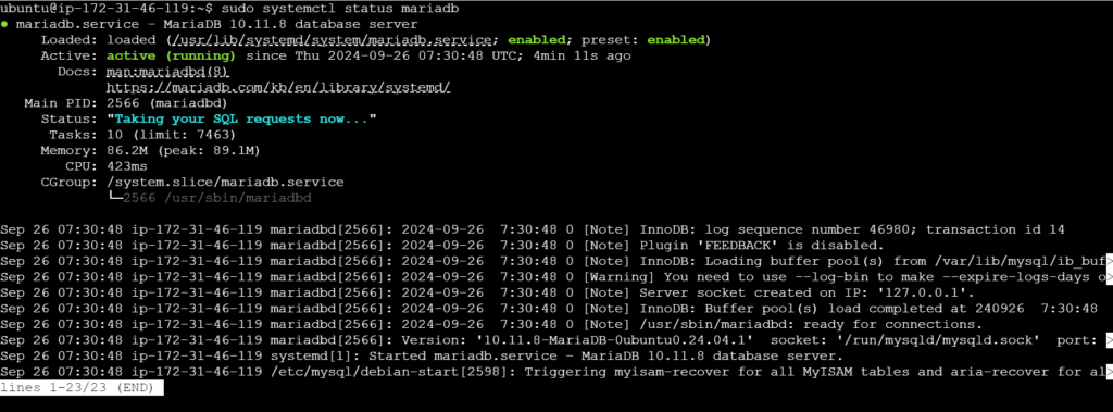 How to Install MariaDB on Ubuntu 24.04 LTS 2