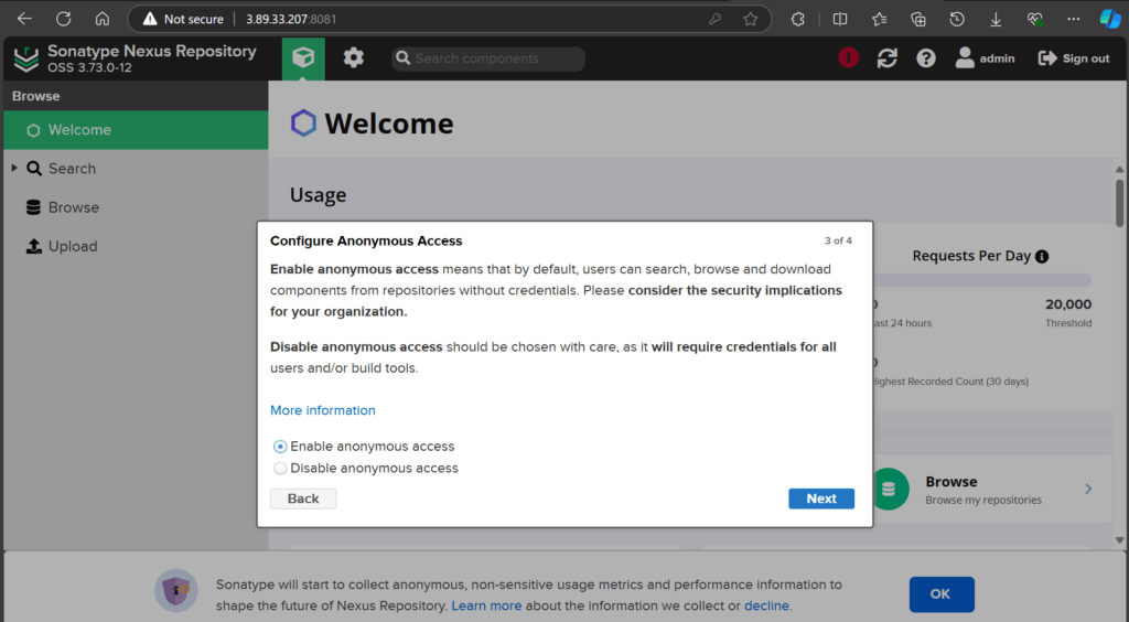 How to Install Nexus Repository Manager on Ubuntu 24.04 LTS 8
