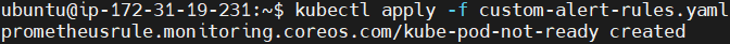 Set up Prometheus Alert Manager for Kubernetes Cluster with Custom Alerts 39
