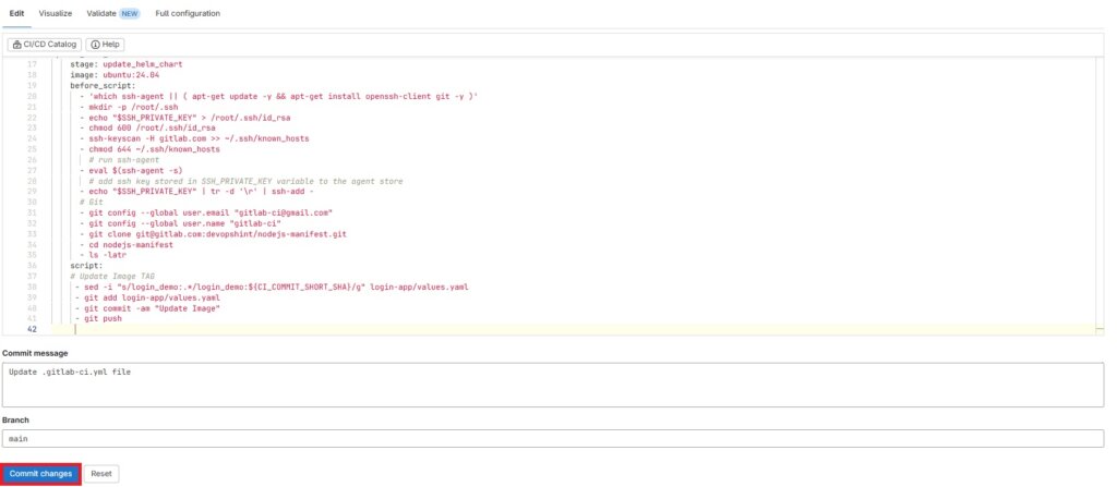 Automated Application Deployment to Kubernetes with Helm, GitLab and ArgoCD 93