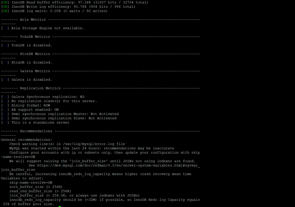Performance Tuning for Linux Servers with Examples 27