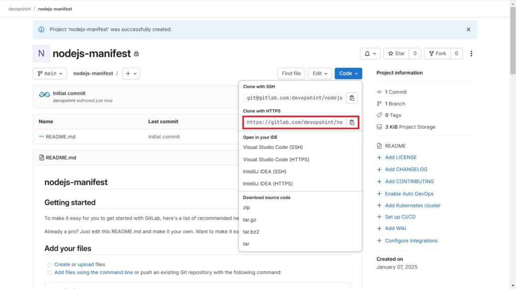Automated Application Deployment to Kubernetes with Helm, GitLab and ArgoCD 25