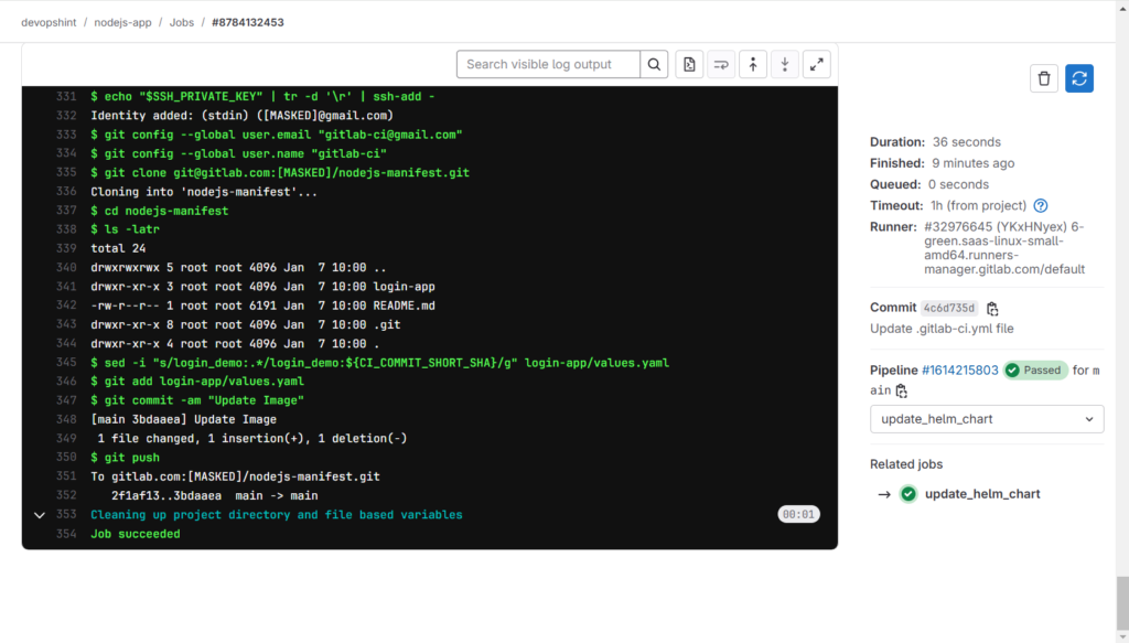Automated Application Deployment to Kubernetes with Helm, GitLab and ArgoCD 95