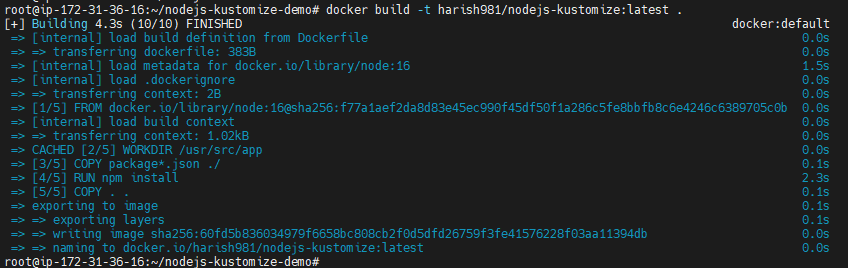 Deploy NodeJS App on Kubernetes Using Kustomize 2