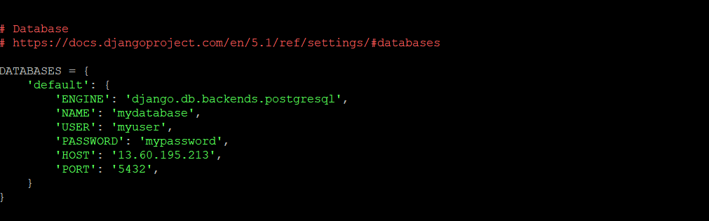 Multi Tier WebApp with Python Django and PostgreSQL 17