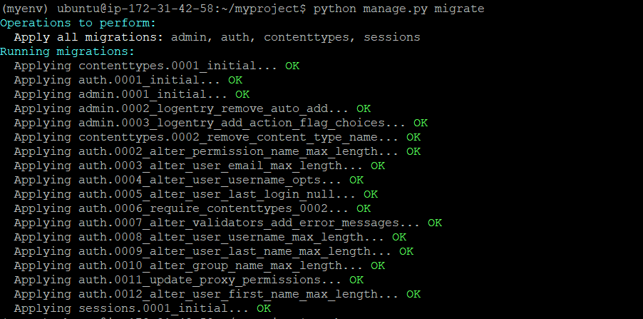 Multi Tier WebApp with Python Django and PostgreSQL 41