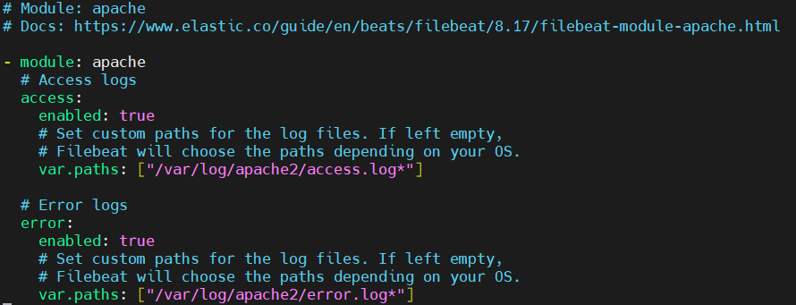 Send Apache2 Logs to Elastic Stack and Filebeat 26