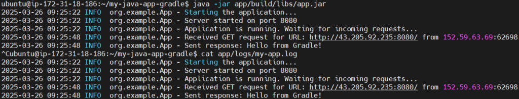 Send Java Gradle App Logs to Elastic Stack 49