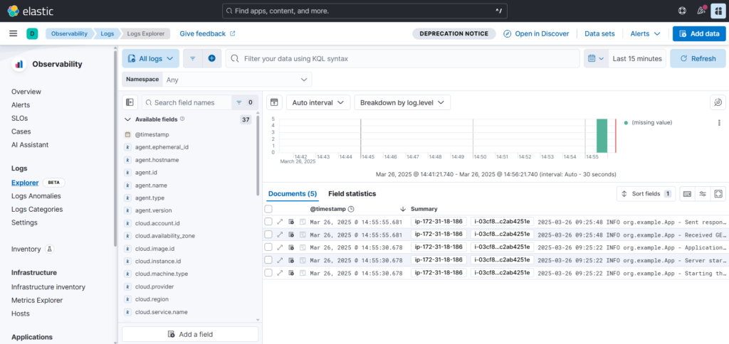 Send Java Gradle App Logs to Elastic Stack 51