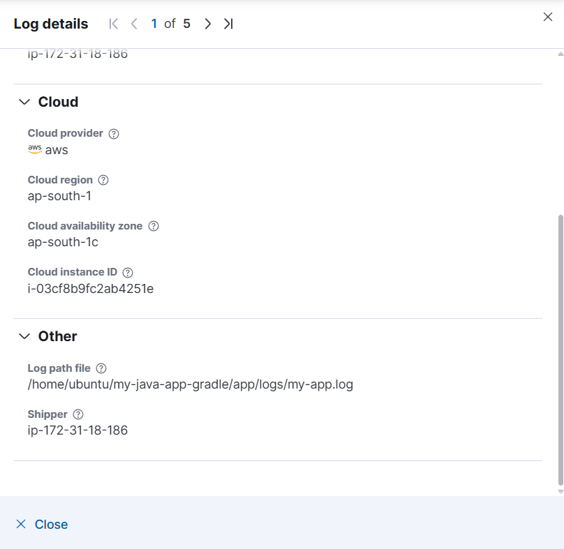 Send Java Gradle App Logs to Elastic Stack 53