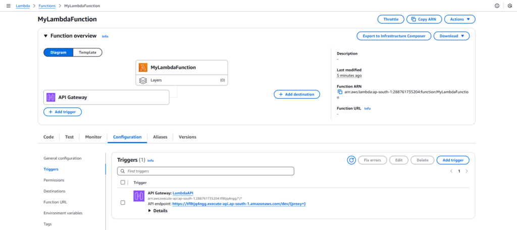 Deploy AWS Lambda Function with API Gateway Using Terraform 5