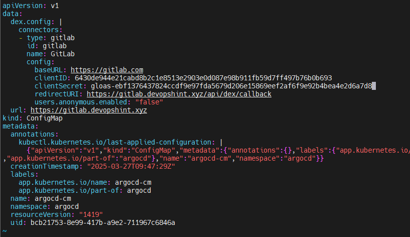 Integrating GitLab Single Sign-On (SSO) with ArgoCD 16