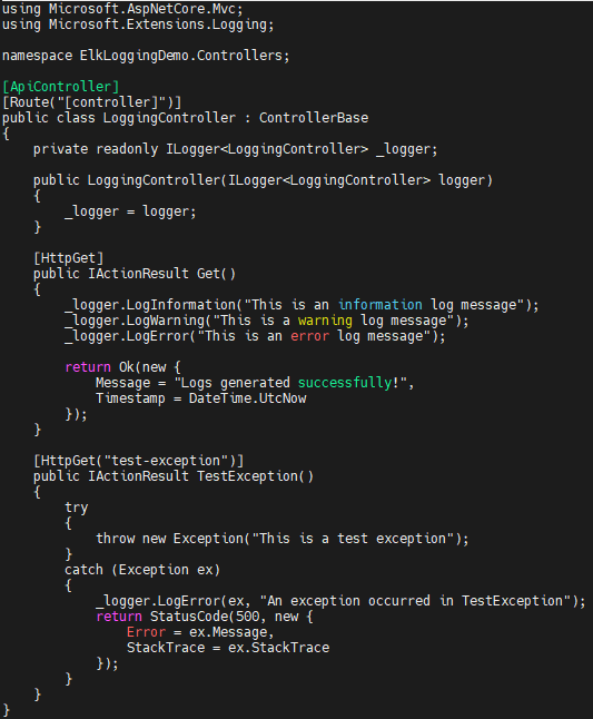Monitor .NET App Logs Using Elastic Stack 32