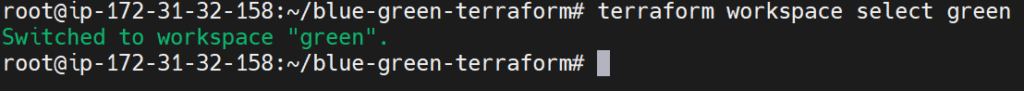 Blue-Green Deployment Using Terraform 7