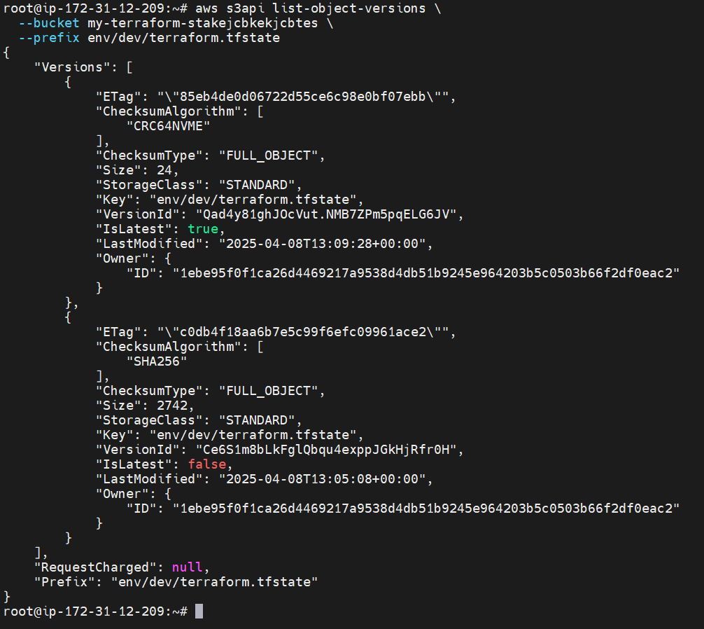 Terraform State File Corruption Recovery 5