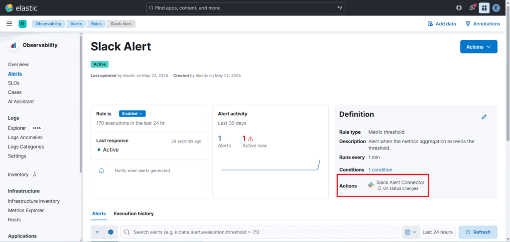 Send Alerts to Slack Using Elastic Stack 53