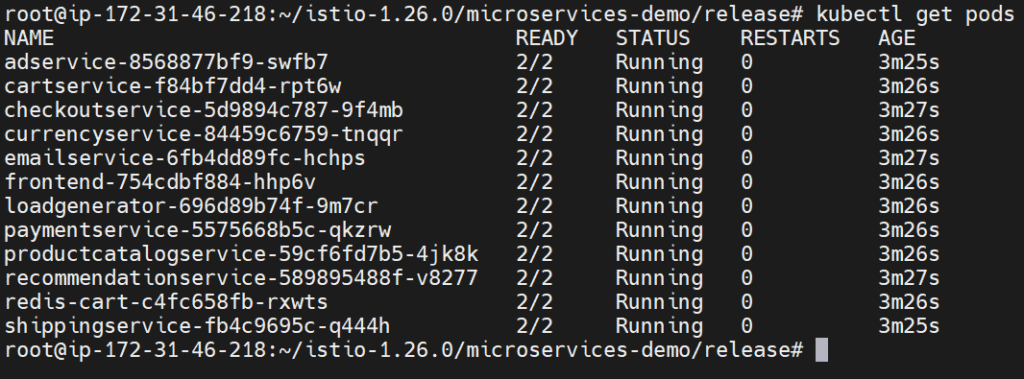 Installing Istio Service Mesh with Observability Add-ons on Ubuntu 24.04 LTS 7
