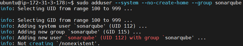 Install SonarQube on Ubuntu 24.04 LTS 16