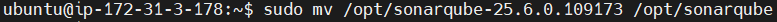 Install SonarQube on Ubuntu 24.04 LTS 20