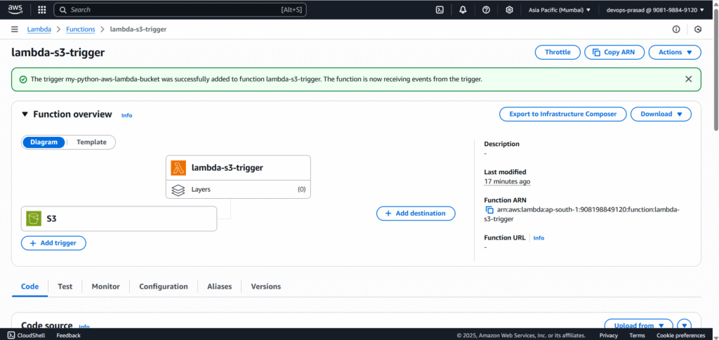 Automate S3 File Processing with Python and Lambda 19