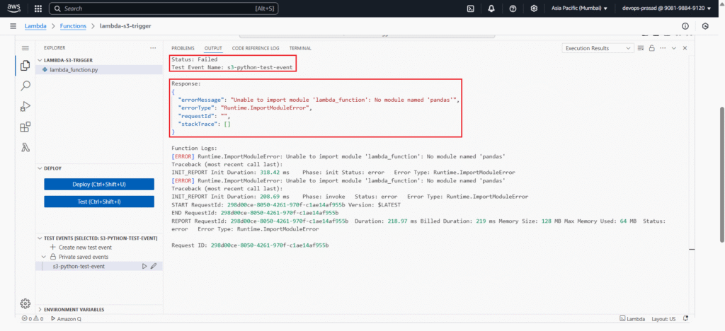 Automate S3 File Processing with Python and Lambda 23