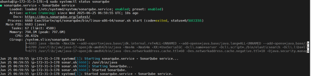 Install SonarQube on Ubuntu 24.04 LTS 28