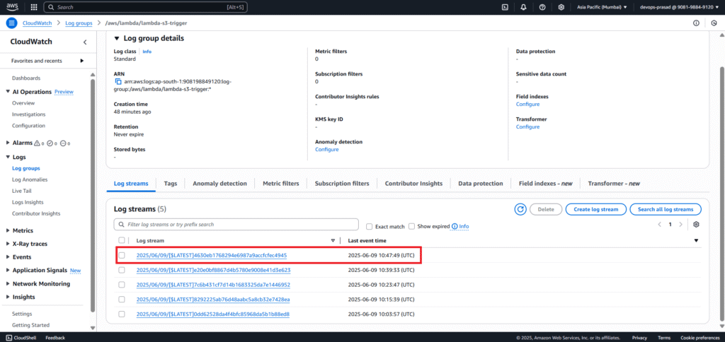 Automate S3 File Processing with Python and Lambda 32