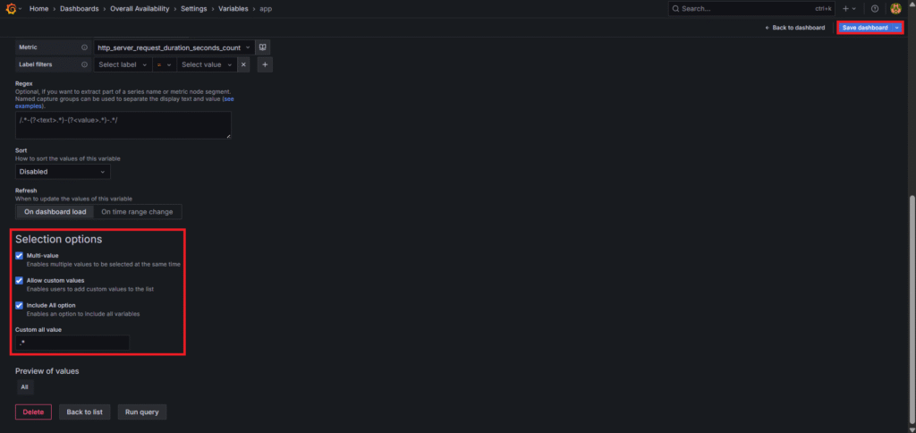 .NET API Availability Monitoring Using OpenTelemetry, Prometheus and Grafana 85