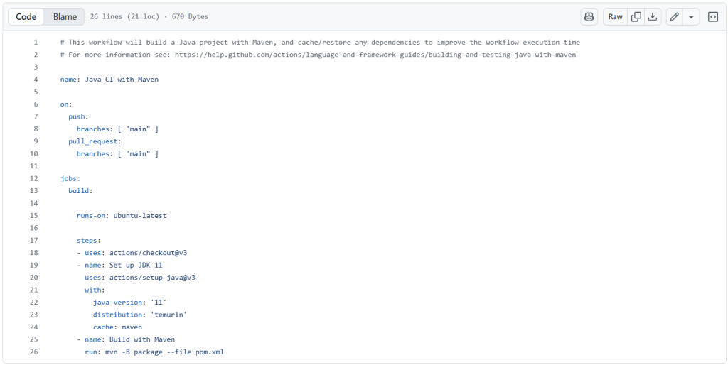 Setting up a Java Maven Project with GitHub Actions 5
