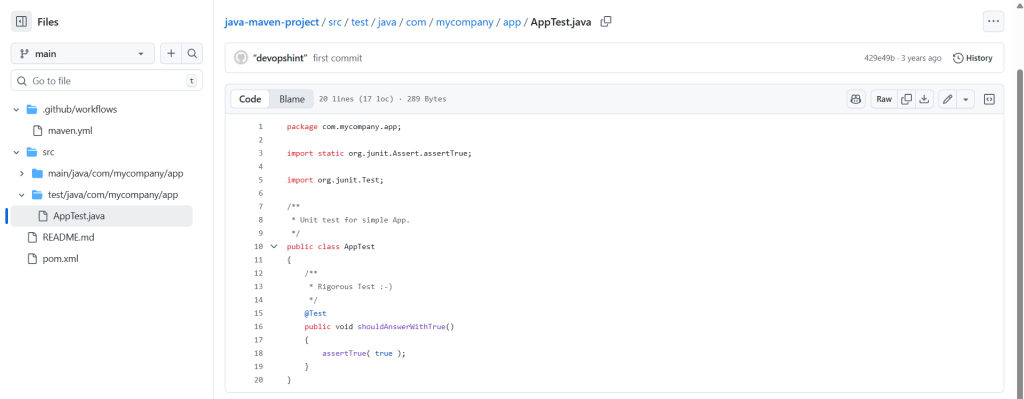 Setting up a Java Maven Project with GitHub Actions 4